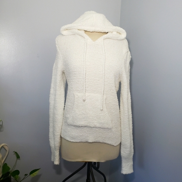 NEW Candie's Cozy and soft white Hoodie Size XS - Picture 1 of 12
